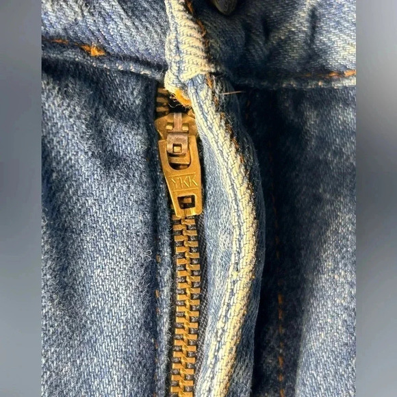 Bugle Boy Deadstock 100% Cotton High Rise Denim Blue Jeans Size 29 waist - Picture 5 of 14